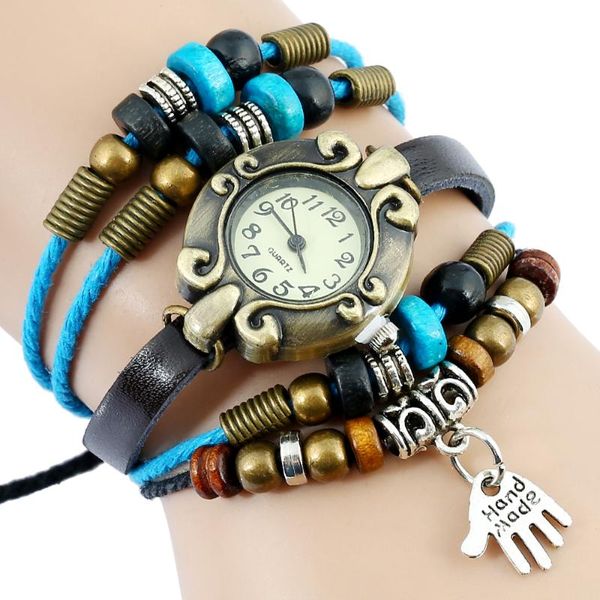 wristwatches gnova platinum paracord watch women handmade charm bracelet korean fashion wristwatch quartz ethnic vintage, Slivery;brown
wristwatches gnova platinum paracord watch women handmade charm bracelet korean fashion wristwatch quartz ethnic vintage, Slivery;brown