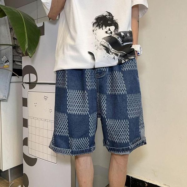 men's fabric jeans long gym bodybuilding shorts streetwear beach fashion trendy blue color loose plus size s-2xl, White;black
men's fabric jeans long gym bodybuilding shorts streetwear beach fashion trendy blue color loose plus size s-2xl, White;black