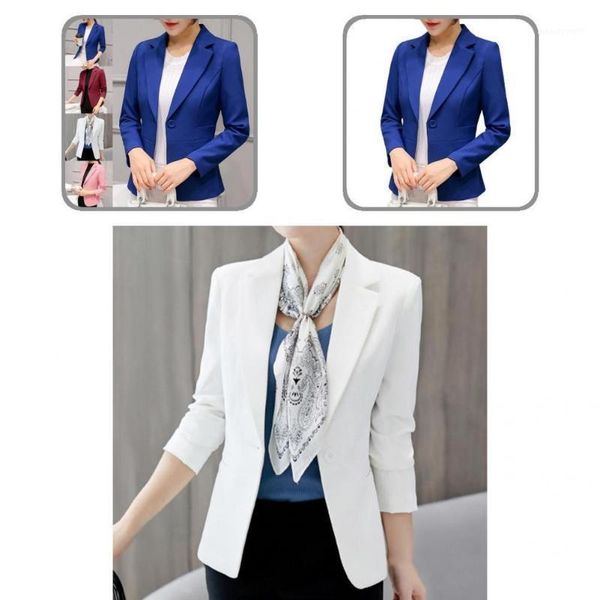women's suits & blazers women blazer lady office streetwear comfy solid color turndown collar coat, White;black
women's suits & blazers women blazer lady office streetwear comfy solid color turndown collar coat, White;black
