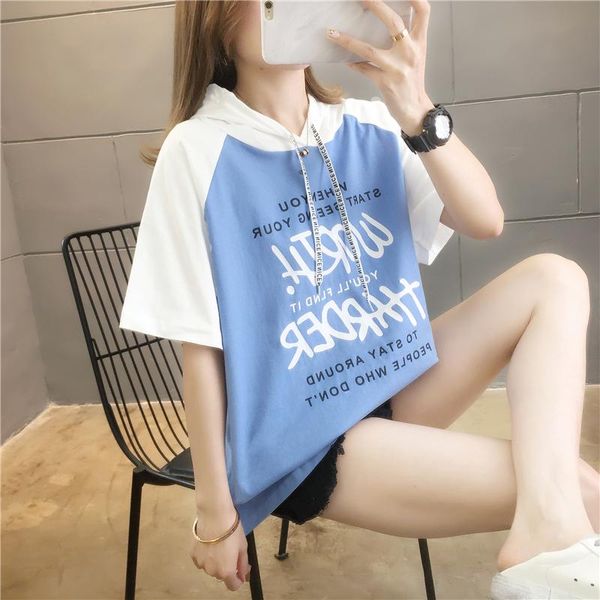 women's t-shirt pure cotton summer style printed round neck loose short sleeve, White
women's t-shirt pure cotton summer style printed round neck loose short sleeve, White