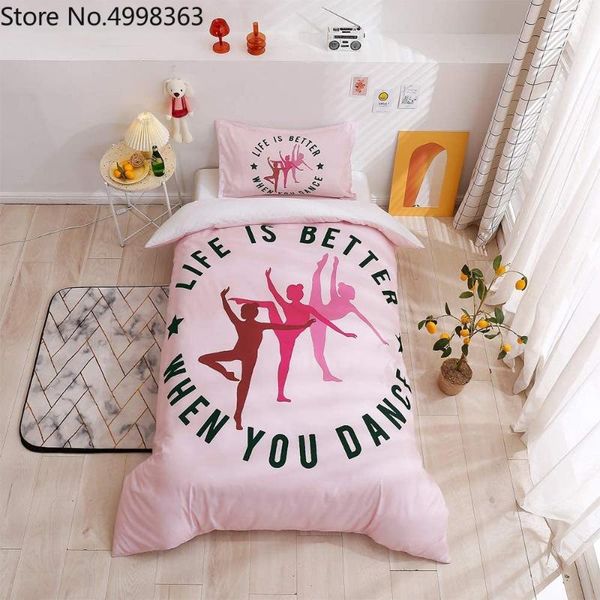 bedding sets girls pink set lovely dancer duvet cover rhythmic gymnastics bed 3d printed cartoon bedroom decor
bedding sets girls pink set lovely dancer duvet cover rhythmic gymnastics bed 3d printed cartoon bedroom decor
