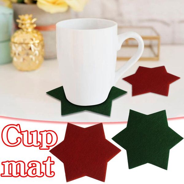 mats & pads 4pcs christmas home insulation non-slip six-point star placemat cup mat kitchen table decorations
mats & pads 4pcs christmas home insulation non-slip six-point star placemat cup mat kitchen table decorations