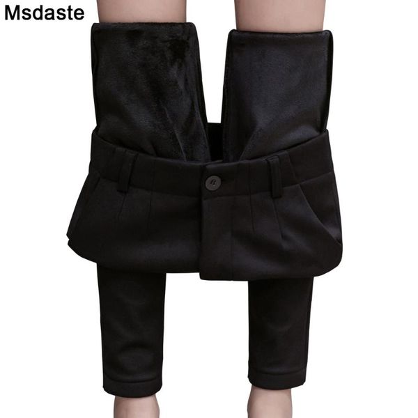 winter warm pants for women formal office work wear ladies pencil thick stretch skinny plus size 4xl female trousers women's & capris, Black;white
winter warm pants for women formal office work wear ladies pencil thick stretch skinny plus size 4xl female trousers women's & capris, Black;white