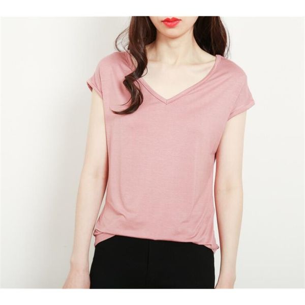 summer t-shirt women casual tees short sleeve solid color model korean clothes camiseta mujer 210421, White
summer t-shirt women casual tees short sleeve solid color model korean clothes camiseta mujer 210421, White