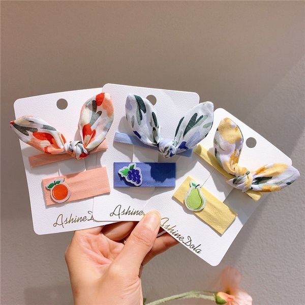 2 pcs new fashion korean children's fruit bb clip sweet girl princess cute floral fabric rabbit ears hairpins hair accessories, Slivery;white
2 pcs new fashion korean children's fruit bb clip sweet girl princess cute floral fabric rabbit ears hairpins hair accessories, Slivery;white