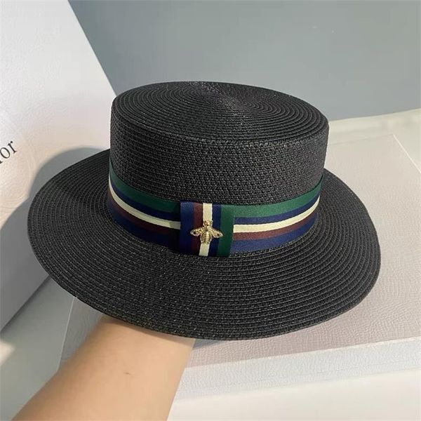 summer bee flat hat fashion color wide brim hats signature sunscreen hats elegant versatile sunshade hat zy, Blue;gray
summer bee flat hat fashion color wide brim hats signature sunscreen hats elegant versatile sunshade hat zy, Blue;gray