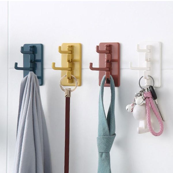 hooks & rails creative rotating hook kitchen bathroom wall unmarked paste home plain color
hooks & rails creative rotating hook kitchen bathroom wall unmarked paste home plain color