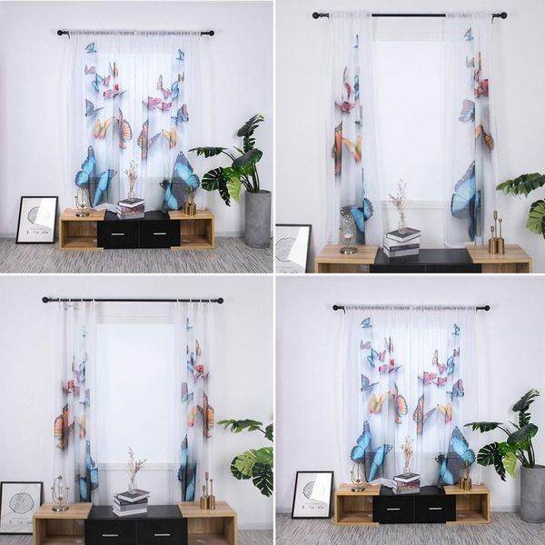 curtain & drapes 2pc butterfly sheer curtains for living room bedroom colorful voile tulles blinds kitchen window treatments panel
curtain & drapes 2pc butterfly sheer curtains for living room bedroom colorful voile tulles blinds kitchen window treatments panel