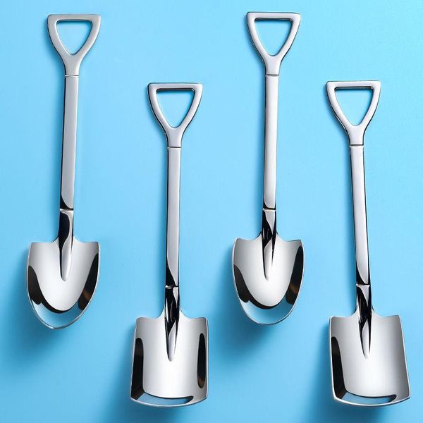 spoons 1/2/4pcs stainless steel shovel coffee spoon set scoop creative tea-spoon ice cream dessert birthday gift tableware
spoons 1/2/4pcs stainless steel shovel coffee spoon set scoop creative tea-spoon ice cream dessert birthday gift tableware