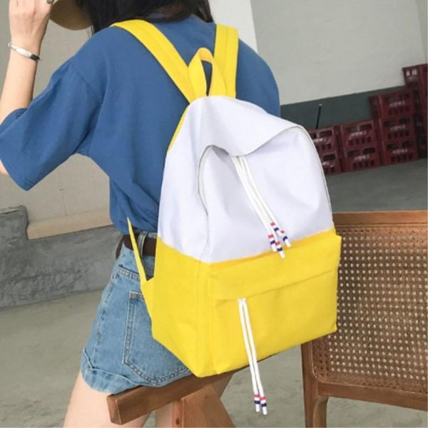 backpack fashion style high school campus large capacity bag women's canvas soft girl college
backpack fashion style high school campus large capacity bag women's canvas soft girl college
