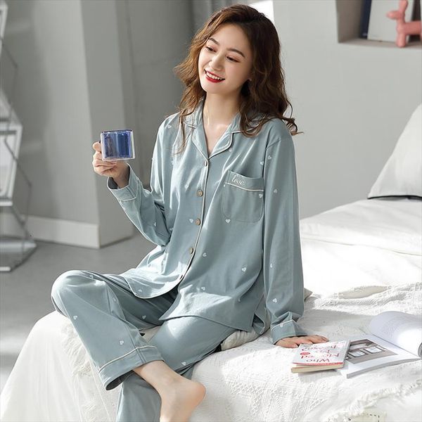 pajamas set 9 colors women sleepwear cotton large size pyjamas soft comfort home suit love points pijama mujer, Black;red
pajamas set 9 colors women sleepwear cotton large size pyjamas soft comfort home suit love points pijama mujer, Black;red