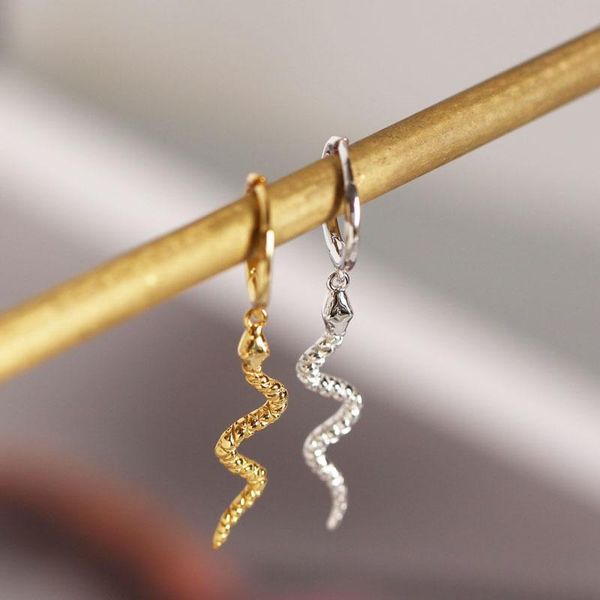 hoop & huggie 925 sterling silver earrings for women men snake animal gold ear jewelry gifts, Golden;silver
hoop & huggie 925 sterling silver earrings for women men snake animal gold ear jewelry gifts, Golden;silver