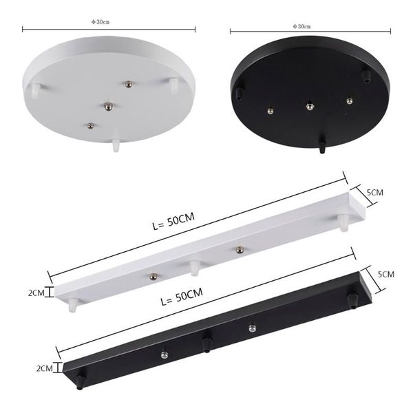 pendant lamps lamp black/white iron bases 3holes accessories black white round rectangular rose canopy plate
pendant lamps lamp black/white iron bases 3holes accessories black white round rectangular rose canopy plate