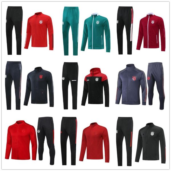 21 22 bayern long sleeve tracksuit jacket survetement 2021 2022 sane lewandowski gnabry muller kimmich munich football jackets soccer traini, Black
21 22 bayern long sleeve tracksuit jacket survetement 2021 2022 sane lewandowski gnabry muller kimmich munich football jackets soccer traini, Black