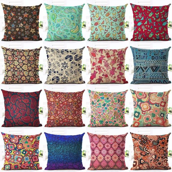 bohemian style flower mandala cushion cover pillow case linen cotton covers plant sofa car seat decorative pillowcase cushion/decorative
bohemian style flower mandala cushion cover pillow case linen cotton covers plant sofa car seat decorative pillowcase cushion/decorative