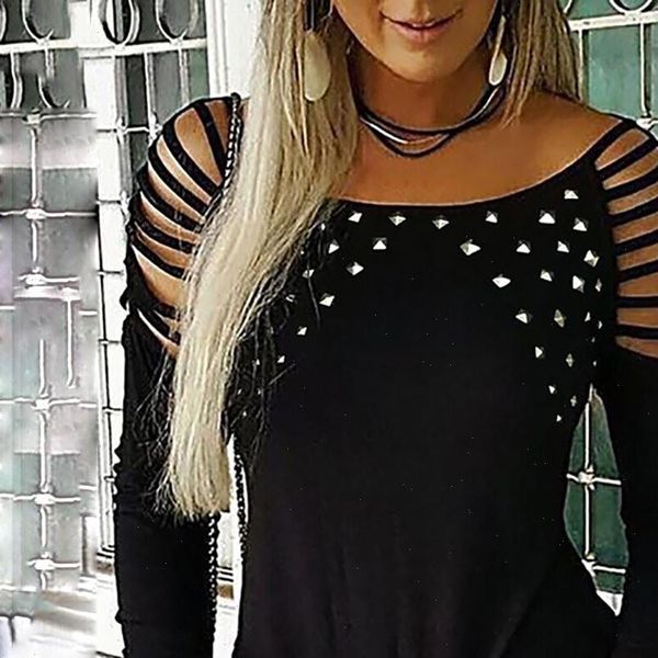 plus size fashion hollow womens blouses bling casual winter rhinestone tee shirt female women long sleeve blusa pullover, White
plus size fashion hollow womens blouses bling casual winter rhinestone tee shirt female women long sleeve blusa pullover, White