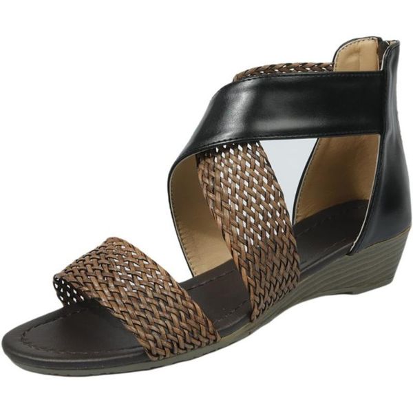 sandals 2021 roman bohemian fashion woman gladiator wedge platform ladies for women zapatos de mujer plus size, Black
sandals 2021 roman bohemian fashion woman gladiator wedge platform ladies for women zapatos de mujer plus size, Black