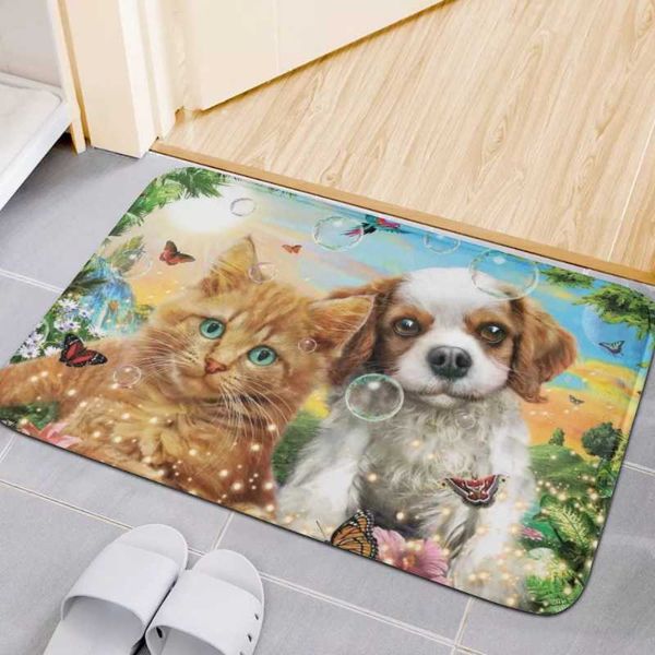 carpets upetstory cute kitten and puppy dog print entrance doormat for kitchen living room non-slip welcome floor
carpets upetstory cute kitten and puppy dog print entrance doormat for kitchen living room non-slip welcome floor