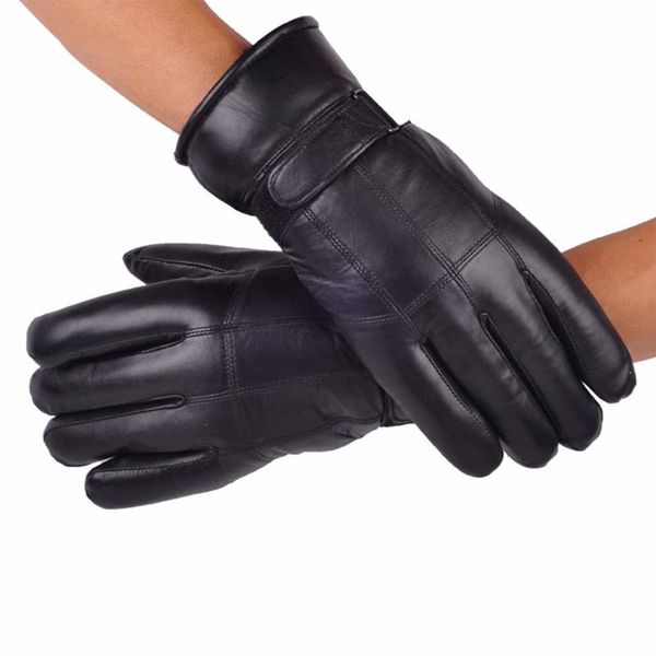 winter warm leather gloves touch screen sheepskin driving riding motorcycling waterproof snowboard guantes cycling, Black
winter warm leather gloves touch screen sheepskin driving riding motorcycling waterproof snowboard guantes cycling, Black