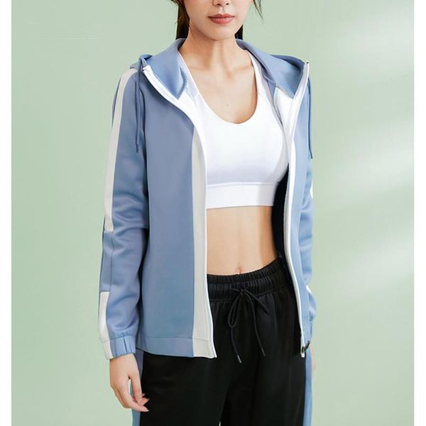 running jackets vansydical women jacket hoodie sports yoga shirts gym fitness zipper color matching long sleeves stretch sportswear, Black;red
running jackets vansydical women jacket hoodie sports yoga shirts gym fitness zipper color matching long sleeves stretch sportswear, Black;red
