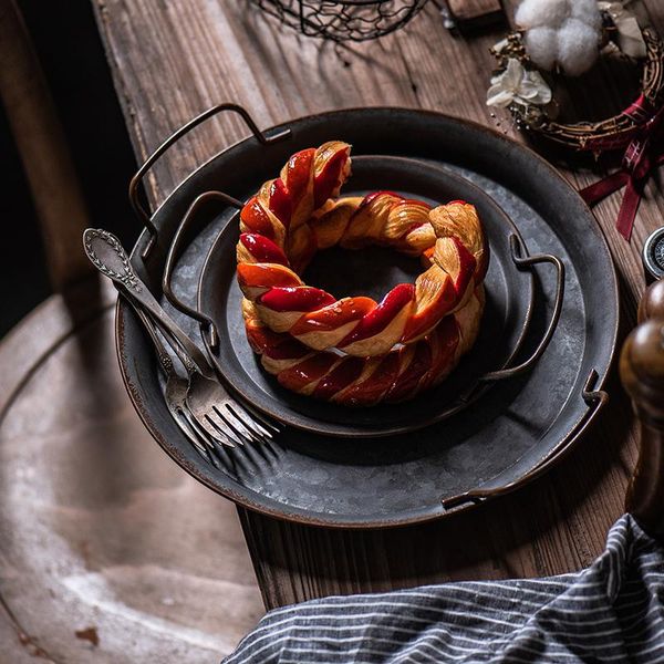 dishes & plates european retro metal plate handcrafted round vintage storage fruits bread tray with handles home decoration garden restauran
dishes & plates european retro metal plate handcrafted round vintage storage fruits bread tray with handles home decoration garden restauran