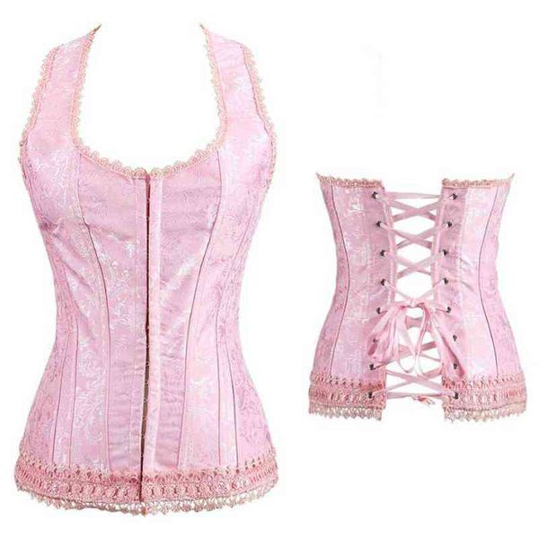nxy set slimming appliques lingerie overbust zipper corset lace up steampunk corset bustier bodyshaper halter neck corset pink 1202, Red;black
nxy set slimming appliques lingerie overbust zipper corset lace up steampunk corset bustier bodyshaper halter neck corset pink 1202, Red;black