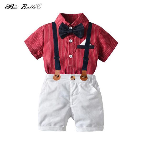 clothing sets borns toddlers gentleman striped jumpsuit baby boy birthday gift formal rompers with gentle bow tie outfit casual suits, White
clothing sets borns toddlers gentleman striped jumpsuit baby boy birthday gift formal rompers with gentle bow tie outfit casual suits, White
