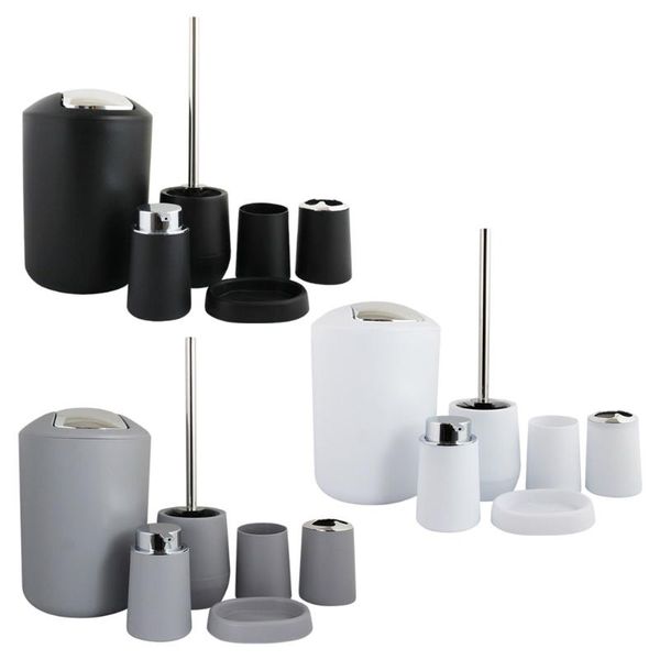 bath accessory set of 6 bathroom accessories tumbler toothbrush holder lotion dispenser trash can for decorative countertop
bath accessory set of 6 bathroom accessories tumbler toothbrush holder lotion dispenser trash can for decorative countertop