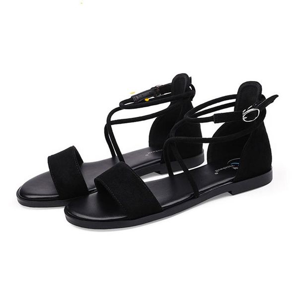 sandals women's summer 2021 fairy style flat shoes with one word and tide soft soles small large, Black
sandals women's summer 2021 fairy style flat shoes with one word and tide soft soles small large, Black
