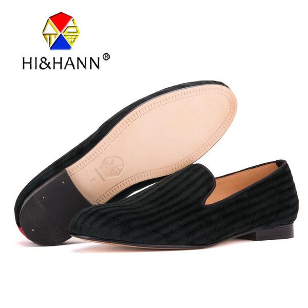 dress shoes arrival men dark green velvet with striped printing genuine leather bottom and insole handmade male loafers, Black
dress shoes arrival men dark green velvet with striped printing genuine leather bottom and insole handmade male loafers, Black
