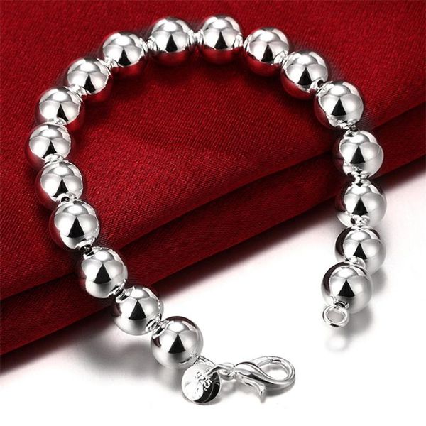 charm bracelets 925 sliver fashion jewelry 10mm air code glossy beads bracelet for women gift daily partytrendy accesories, Golden;silver
charm bracelets 925 sliver fashion jewelry 10mm air code glossy beads bracelet for women gift daily partytrendy accesories, Golden;silver