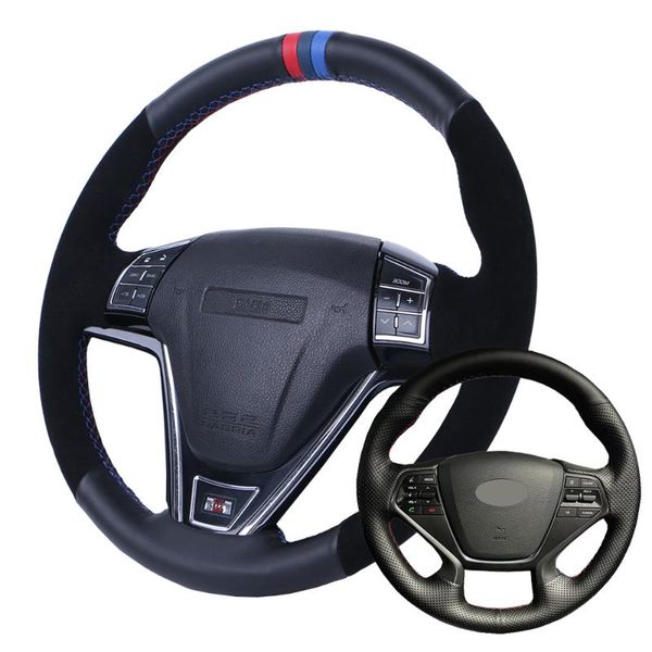 car steering wheel cover suede leather for sonata 9 2021 (4-spoke) /custom wrap covers
car steering wheel cover suede leather for sonata 9 2021 (4-spoke) /custom wrap covers