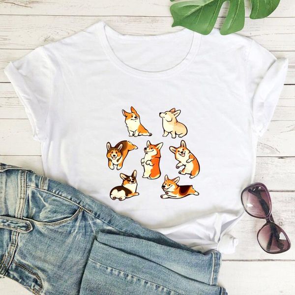 women's t-shirt seven dogs pattern print women harajuku animal graphics tees o-neck tshirt black white short sleeve top
women's t-shirt seven dogs pattern print women harajuku animal graphics tees o-neck tshirt black white short sleeve top