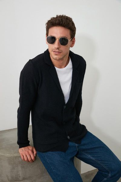 men's sweaters trendyol textured male collar knitwear cardigan tmnaw21hi0098, White;black
men's sweaters trendyol textured male collar knitwear cardigan tmnaw21hi0098, White;black