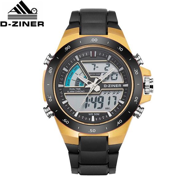 wristwatches d-ziner 2021 brand young men sports waterproof watch fashion casual 4 time zone digital quartz led watches, Slivery;brown
wristwatches d-ziner 2021 brand young men sports waterproof watch fashion casual 4 time zone digital quartz led watches, Slivery;brown