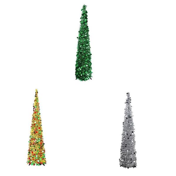 christmas decorations 5ft tinsel tree with stand, gorgeous collapsible artificial for
christmas decorations 5ft tinsel tree with stand, gorgeous collapsible artificial for