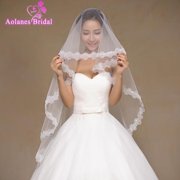bridal veils soft illusion white/ivory lace appliques edges with sequins wedding in stock 2021, Black
bridal veils soft illusion white/ivory lace appliques edges with sequins wedding in stock 2021, Black