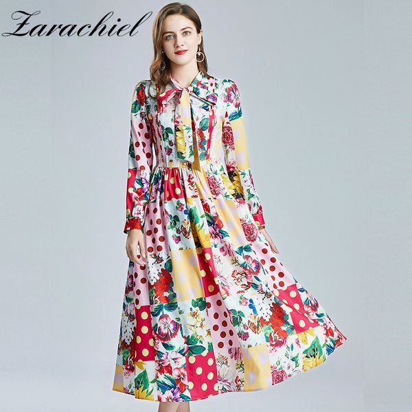 spring autumn fashion vacation maxi women sleeve bow collar lace patchwork floral print dots pleated long dress 210416, Black;gray
spring autumn fashion vacation maxi women sleeve bow collar lace patchwork floral print dots pleated long dress 210416, Black;gray