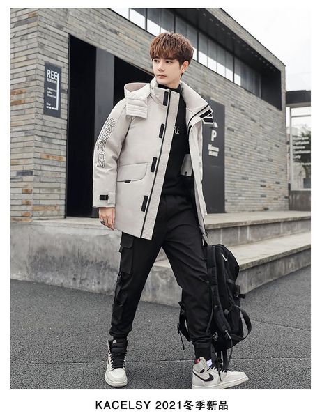 men's trench coats winter off-season couple cotton clothes and women's hooded collar thickened trend youth coat leisure goth jacke, Tan;black
men's trench coats winter off-season couple cotton clothes and women's hooded collar thickened trend youth coat leisure goth jacke, Tan;black
