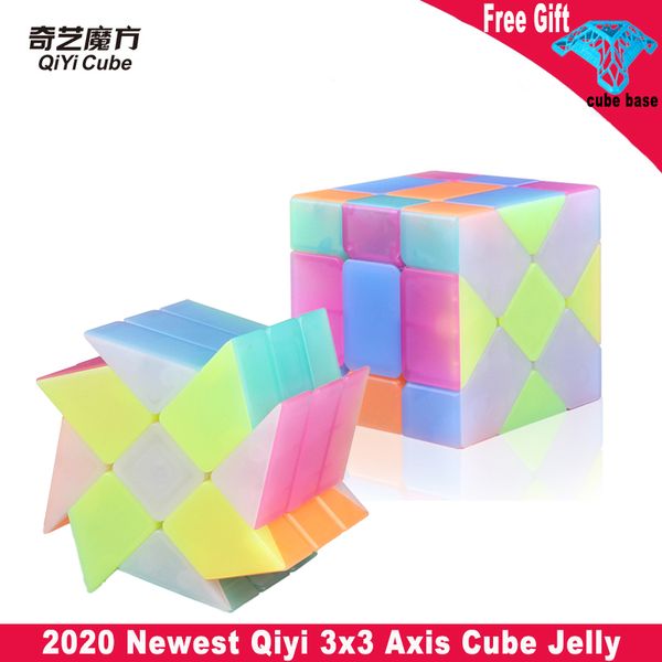 qiyi 3x3x3 axis magic cube jelly color stickerless 3x3 magic cube 3layers speed cube professional puzzle toys for children
qiyi 3x3x3 axis magic cube jelly color stickerless 3x3 magic cube 3layers speed cube professional puzzle toys for children