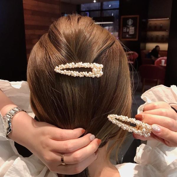 hair clips & barrettes south korea's metal pearl duckbill clip alloy side net red ins bangs card japanese simple retro word, Golden;silver
hair clips & barrettes south korea's metal pearl duckbill clip alloy side net red ins bangs card japanese simple retro word, Golden;silver