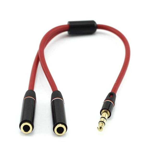 3.5mm microphone aux cable male to 2 female combo extension mobile audio adapter splitter for lapheadphone cables & connectors
3.5mm microphone aux cable male to 2 female combo extension mobile audio adapter splitter for lapheadphone cables & connectors