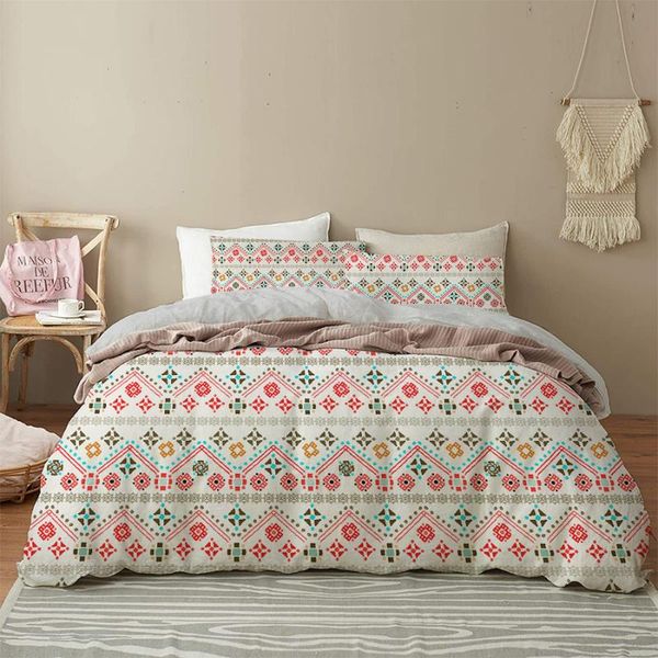 2/3 pcs geometric bedding set 3d luxury elephant pattern duvet cover with pillowcase home living comforters sets
2/3 pcs geometric bedding set 3d luxury elephant pattern duvet cover with pillowcase home living comforters sets