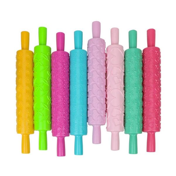 rolling pins & pastry boards embossing cake dough roller fondant pin baking kitchen tools decoration plastic non-stick embossed pattern
rolling pins & pastry boards embossing cake dough roller fondant pin baking kitchen tools decoration plastic non-stick embossed pattern