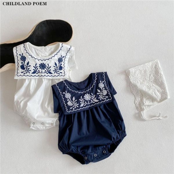baby romper jumpsuit summer girls clothes born embroidery boys toddler playsuit sunsuit jumpsuits, Blue
baby romper jumpsuit summer girls clothes born embroidery boys toddler playsuit sunsuit jumpsuits, Blue