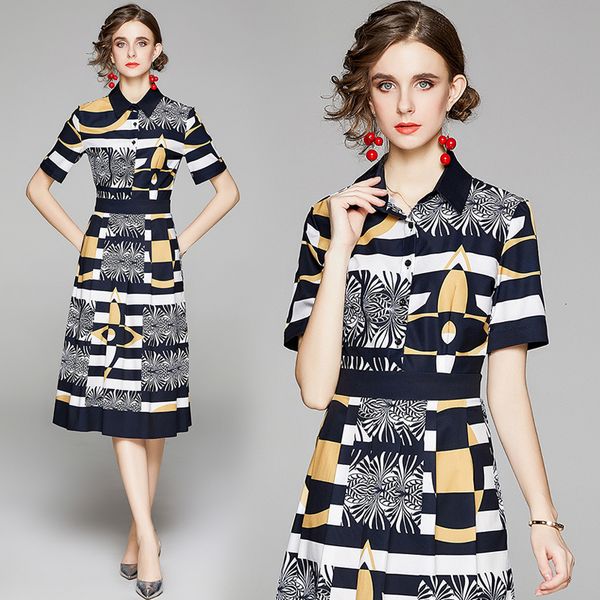 classy glamor print summer shirt dress women 2020 runway elegant ladies office casual dresses button short sleeve lapel designer dresses new, Black;gray
classy glamor print summer shirt dress women 2020 runway elegant ladies office casual dresses button short sleeve lapel designer dresses new, Black;gray