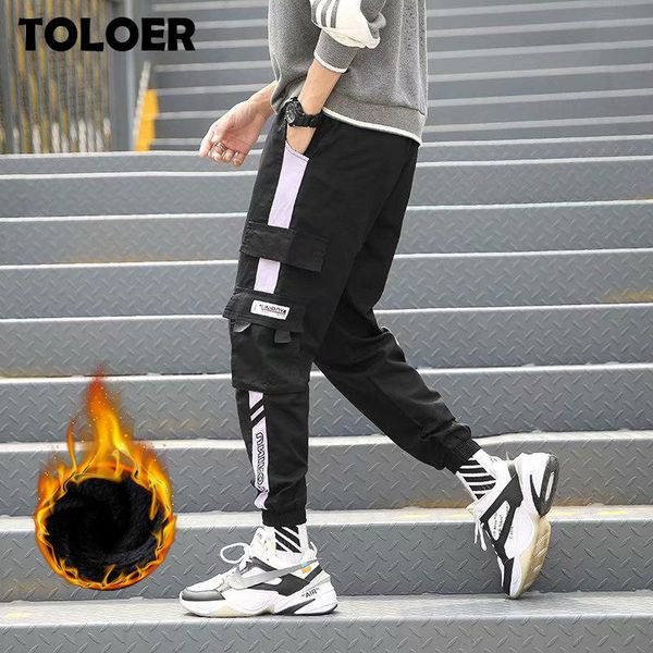 men's side pockets cargo harem pants 2021 ribbons black hip hop casual male joggers trousers fashion streetwear 5xl
men's side pockets cargo harem pants 2021 ribbons black hip hop casual male joggers trousers fashion streetwear 5xl