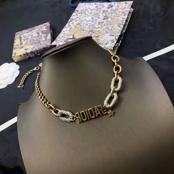 fashion bracelet d jia di 2021 diamond letter clavicle chain necklace fashion temperament net red simple woman, Golden;silver
fashion bracelet d jia di 2021 diamond letter clavicle chain necklace fashion temperament net red simple woman, Golden;silver