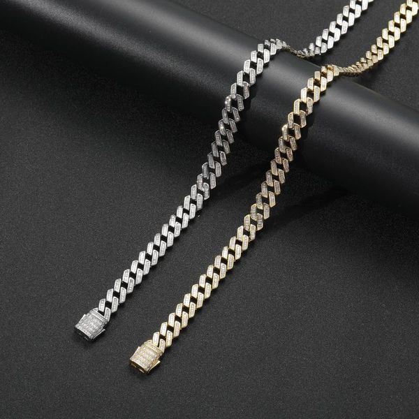 chains 12mm brass chain necklace mirco pave prong setting with zircon hip hop jewelry bc022, Silver
chains 12mm brass chain necklace mirco pave prong setting with zircon hip hop jewelry bc022, Silver