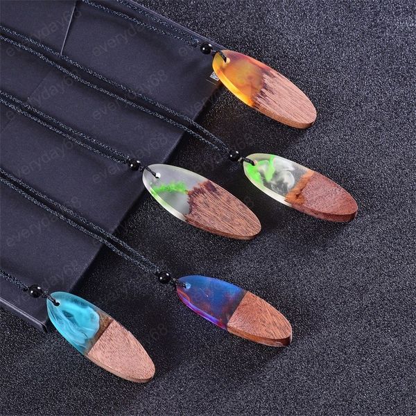 wooden pendant necklace adjustable handmade wood resin necklaces for women men sweater chain jewelry gifts, Silver
wooden pendant necklace adjustable handmade wood resin necklaces for women men sweater chain jewelry gifts, Silver